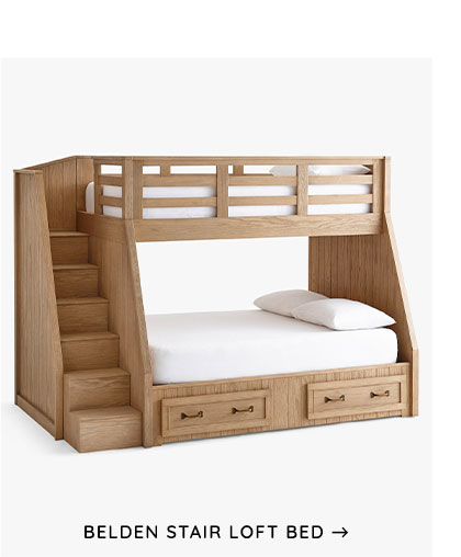Belden Stair Loft Bed