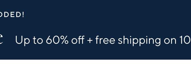 Memorial Day Sale: Up to 60% off + free shipping on 1000s of items