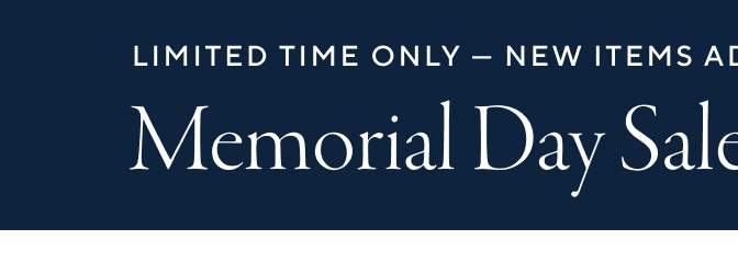 Memorial Day Sale: Up to 60% off + free shipping on 1000s of items