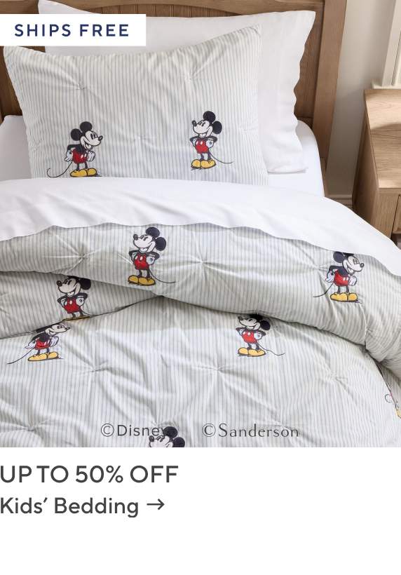 Up to 50% Off Kids Bedding
