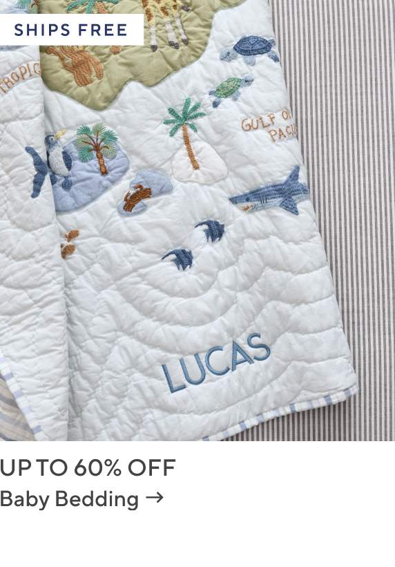 Up to 60% Off Baby Bedding