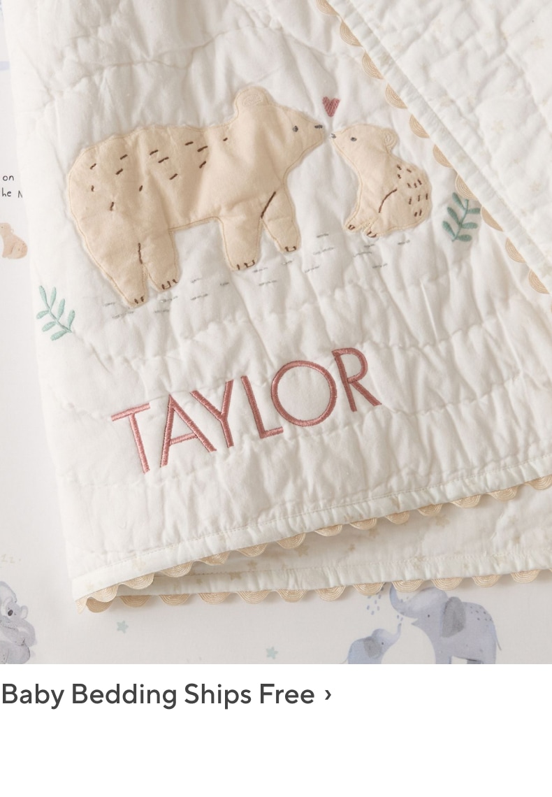 Baby Bedding Ships Free