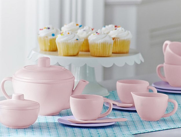 Green Toys™ Tea Set with cupcakes.