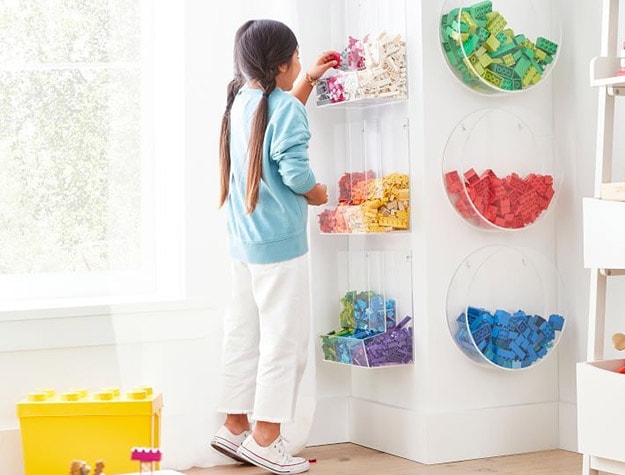 Acrylic utility storage