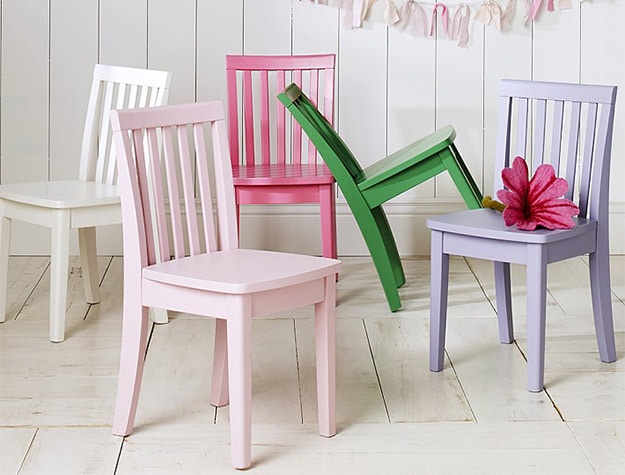 Colorful Carolina Play Chairs.