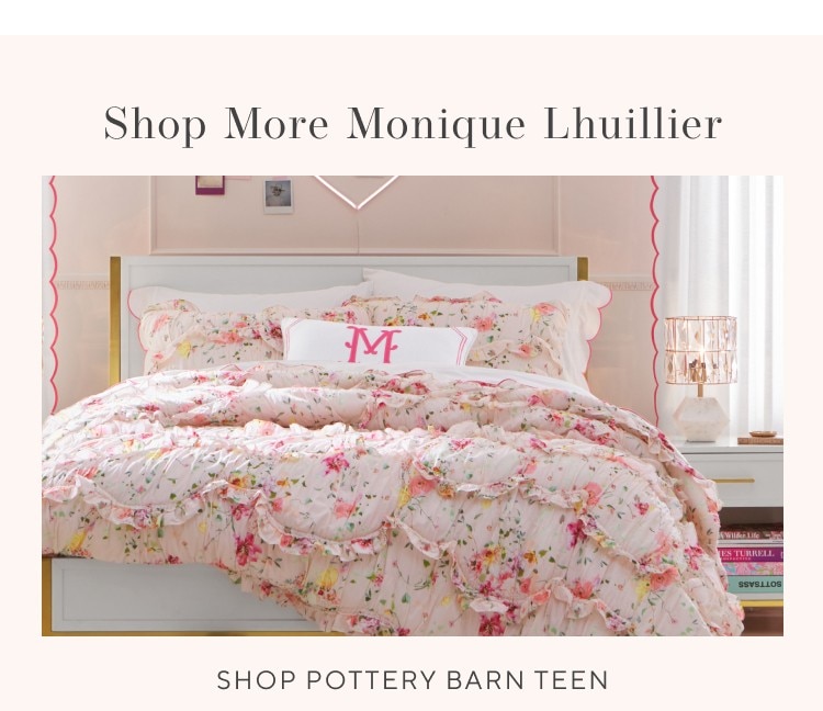 Couette En Poterie Monique Lhuillier Jolie - Taille Reine - Neuf Sans étiquette - Pottery Barn
