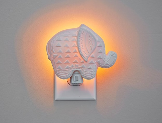 Ceramic Elephant Nightlight