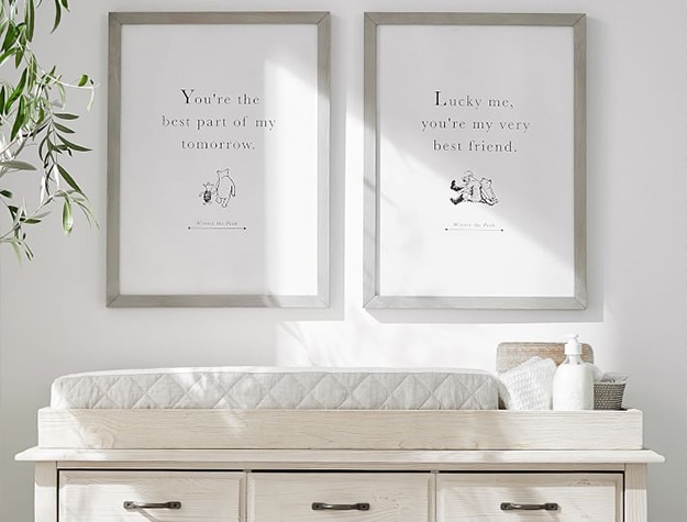 Winnie the Pooh wall art 
