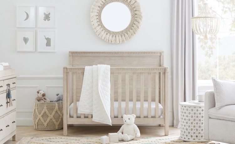 boho nursery dresser baby boy's nursery tour