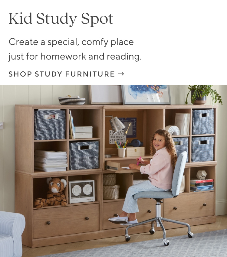 Kids Study Desks & Chairs | Pottery Barn Kids