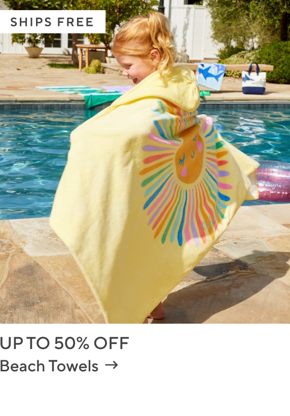 Up to 50% Off Beach Towels