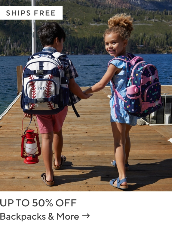 Up to 50% Off Backpacks & More