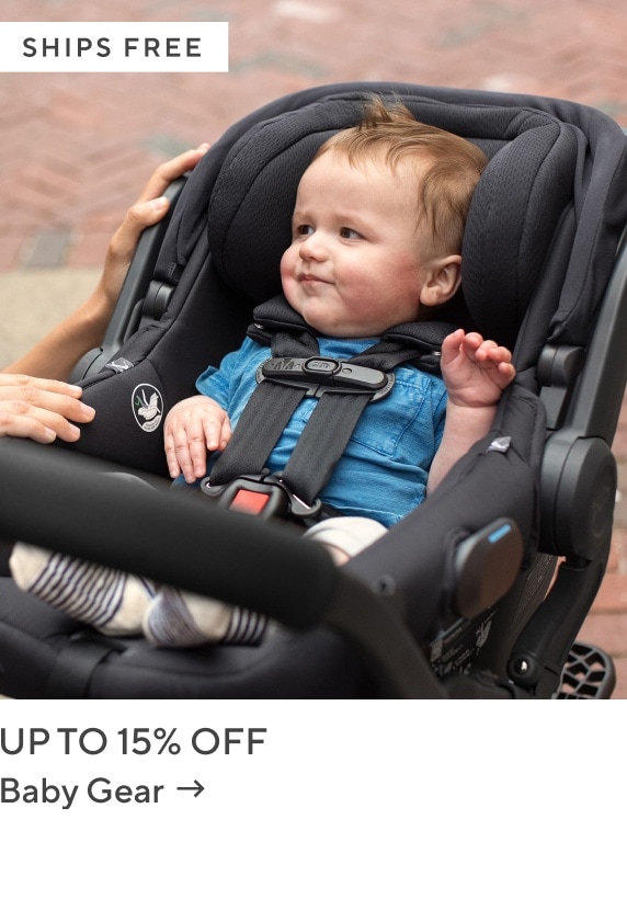 Up to 15% Off Baby Gear