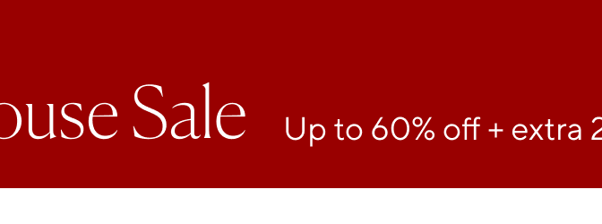 4th of July Warehouse Sale: Up to 60% off + extra 20% off select sale & clearance