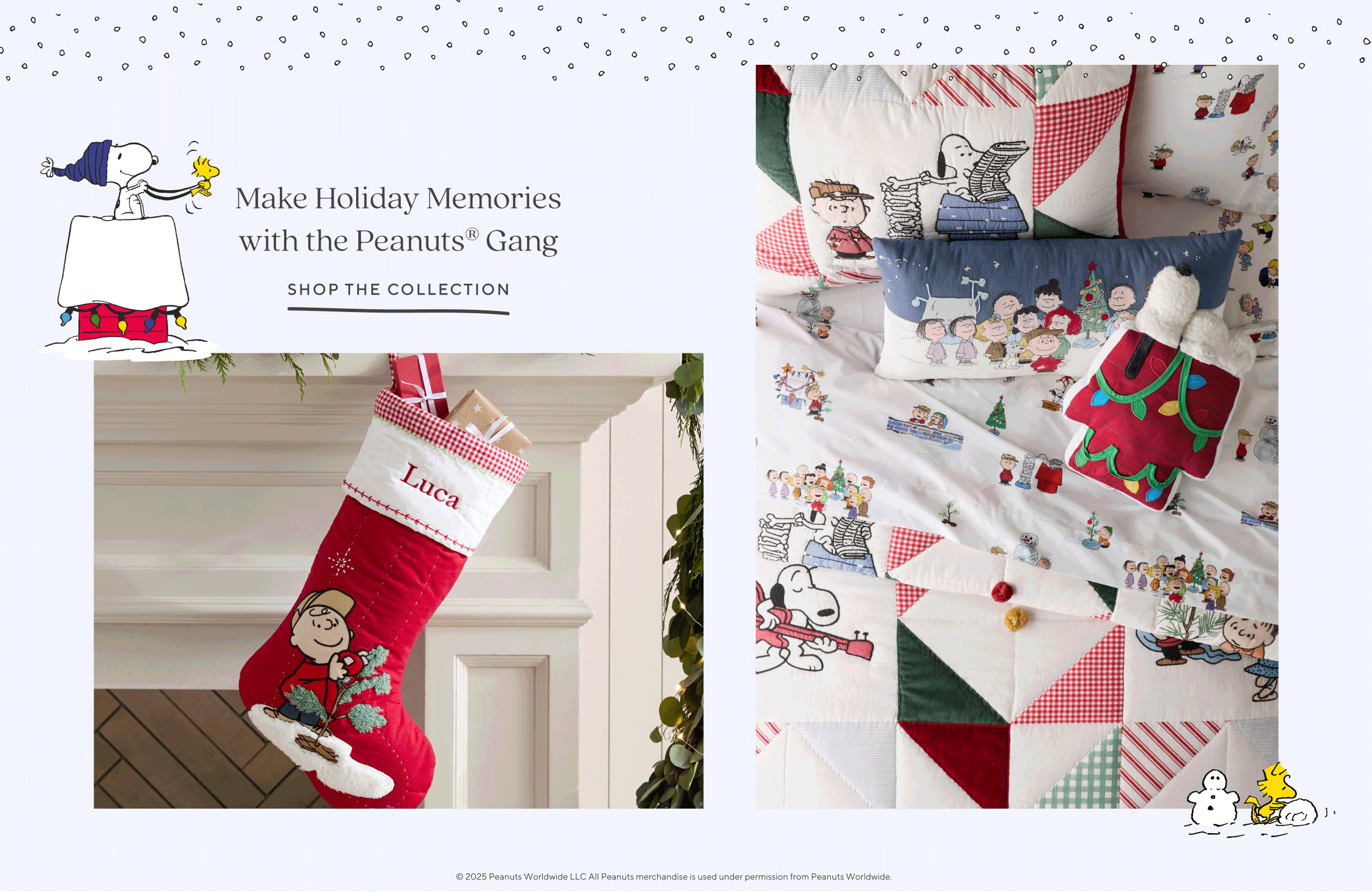 Peanuts x Pottery Barn Kids