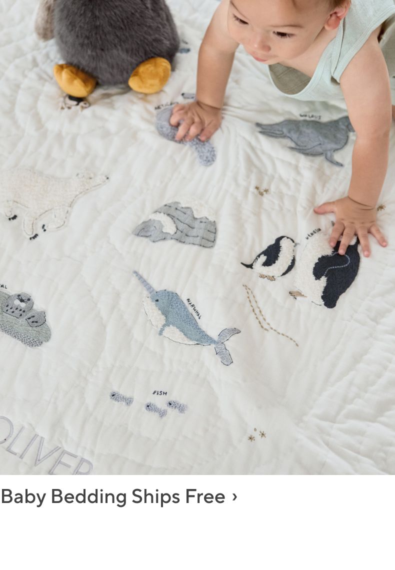 Baby Bedding Ships Free