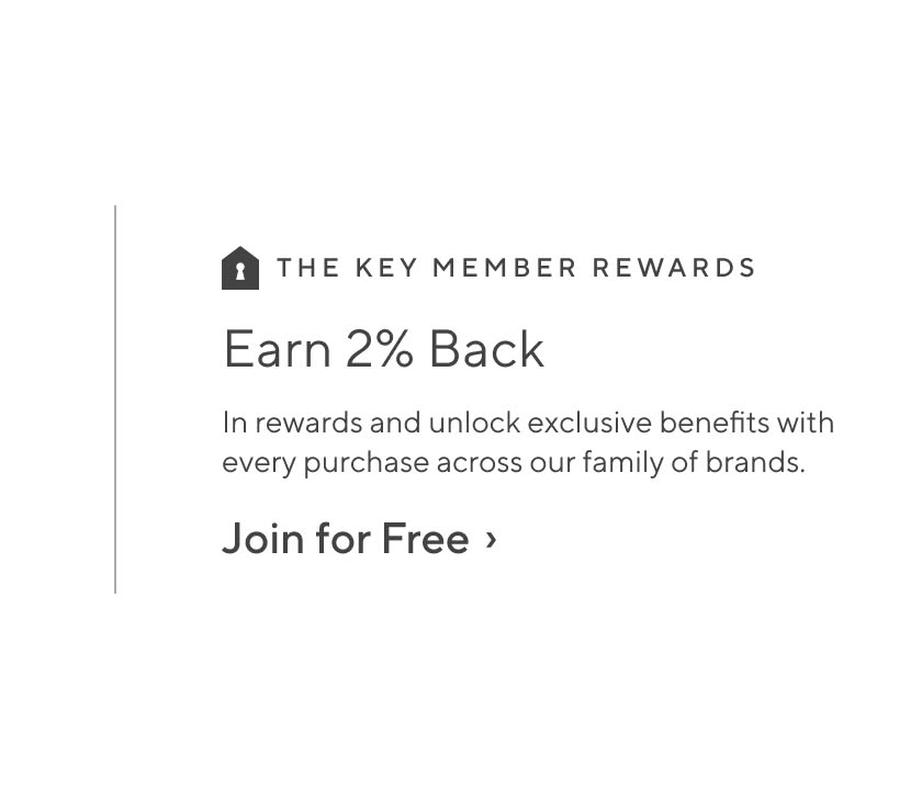 The Key Rewards Earn 2% Back