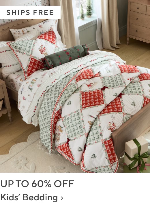 Up to 60% Off Kids' Bedding