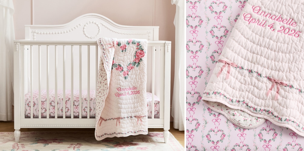 LoveShackFancy Floral Heart