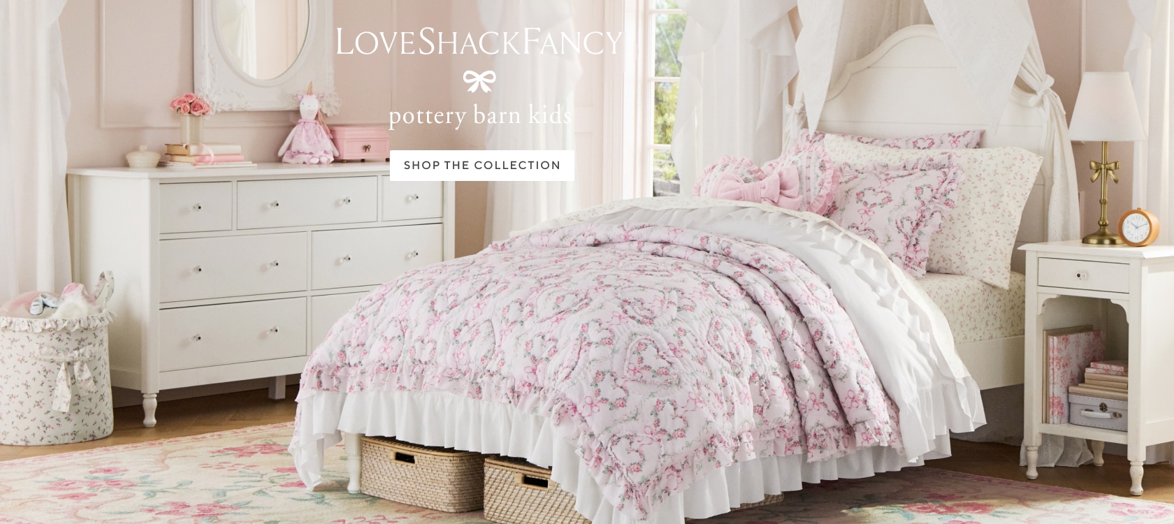 LoveShackFancy x pottery barn kids