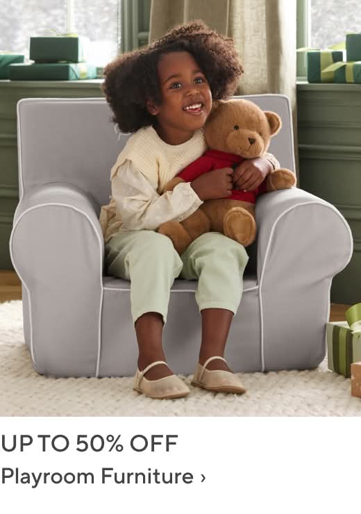 Up to 50% off Playroom Furniture