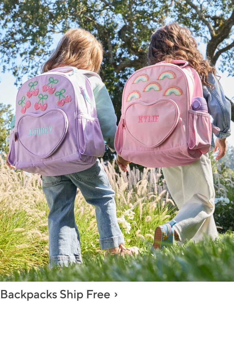 Backpacks Ship Free
