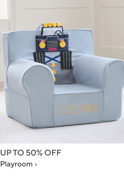 Up to 50% off Playroom