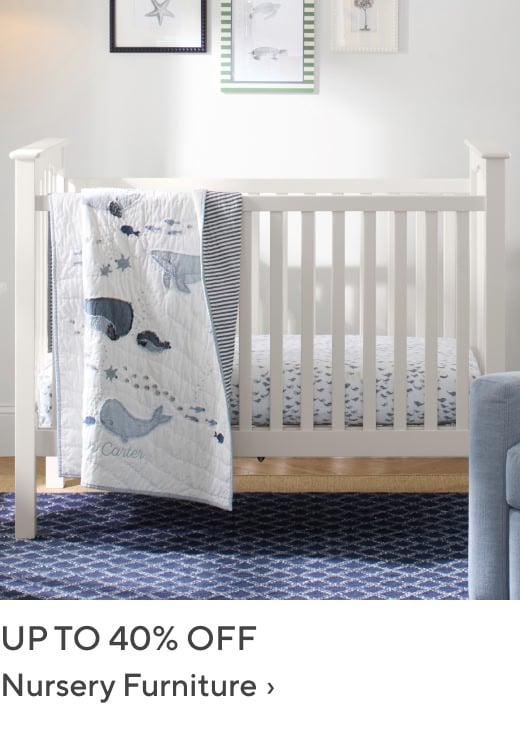 Up to 40% off Nursery Furniture