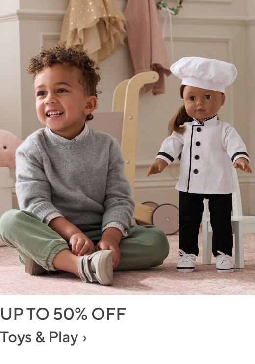 Up to 50% off Toys & Play