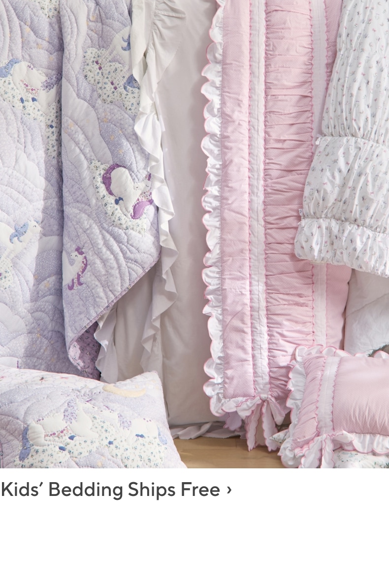 Kids' Bedding Ships Free