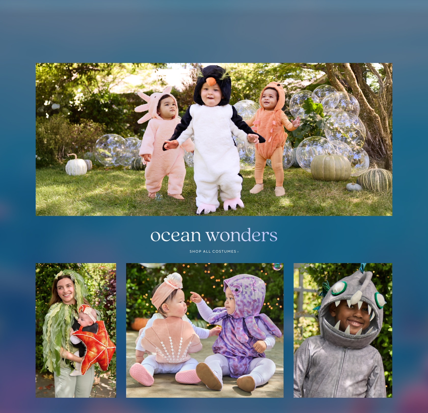 ocean wonders - shop all costumes