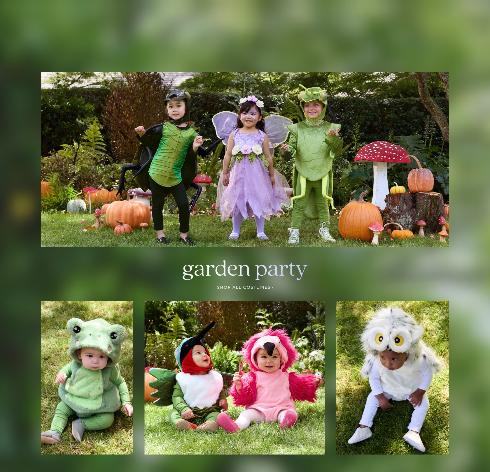 garden party - shop all costumes
