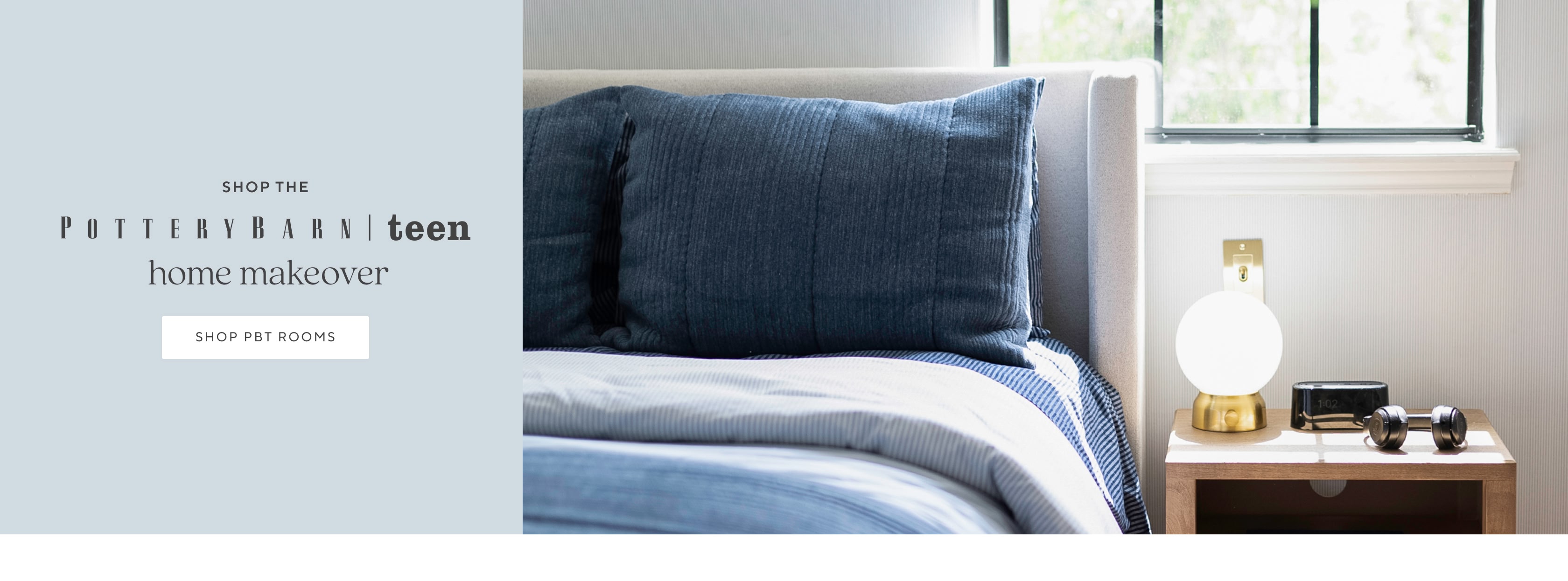 Shop the Pottery Barn Teen Home Makeover