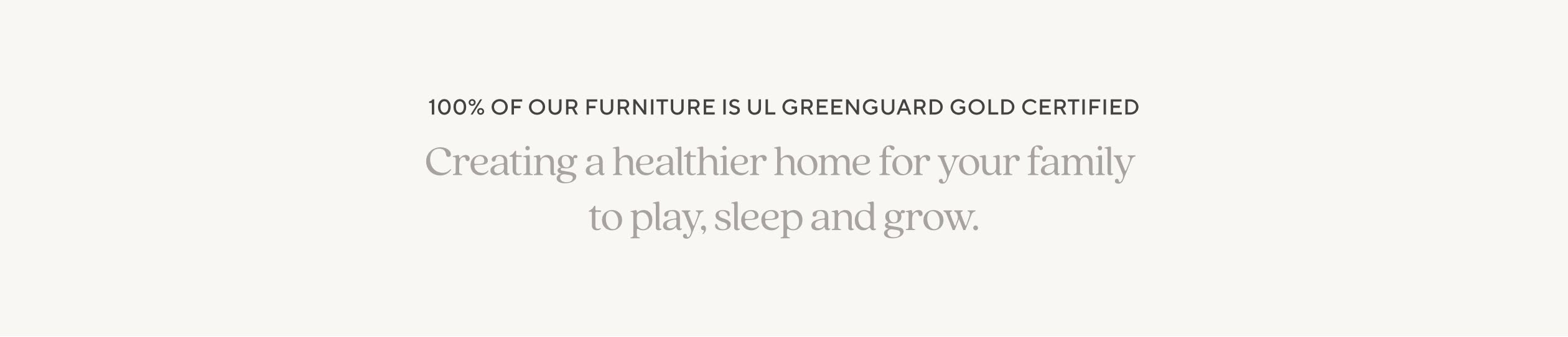 Greenguard Gold Certified