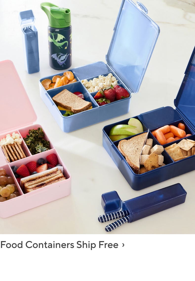 Food Containers Ship Free
