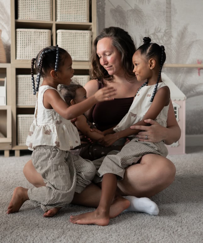 The Nkunim's Shared Play & Sleep Spaces