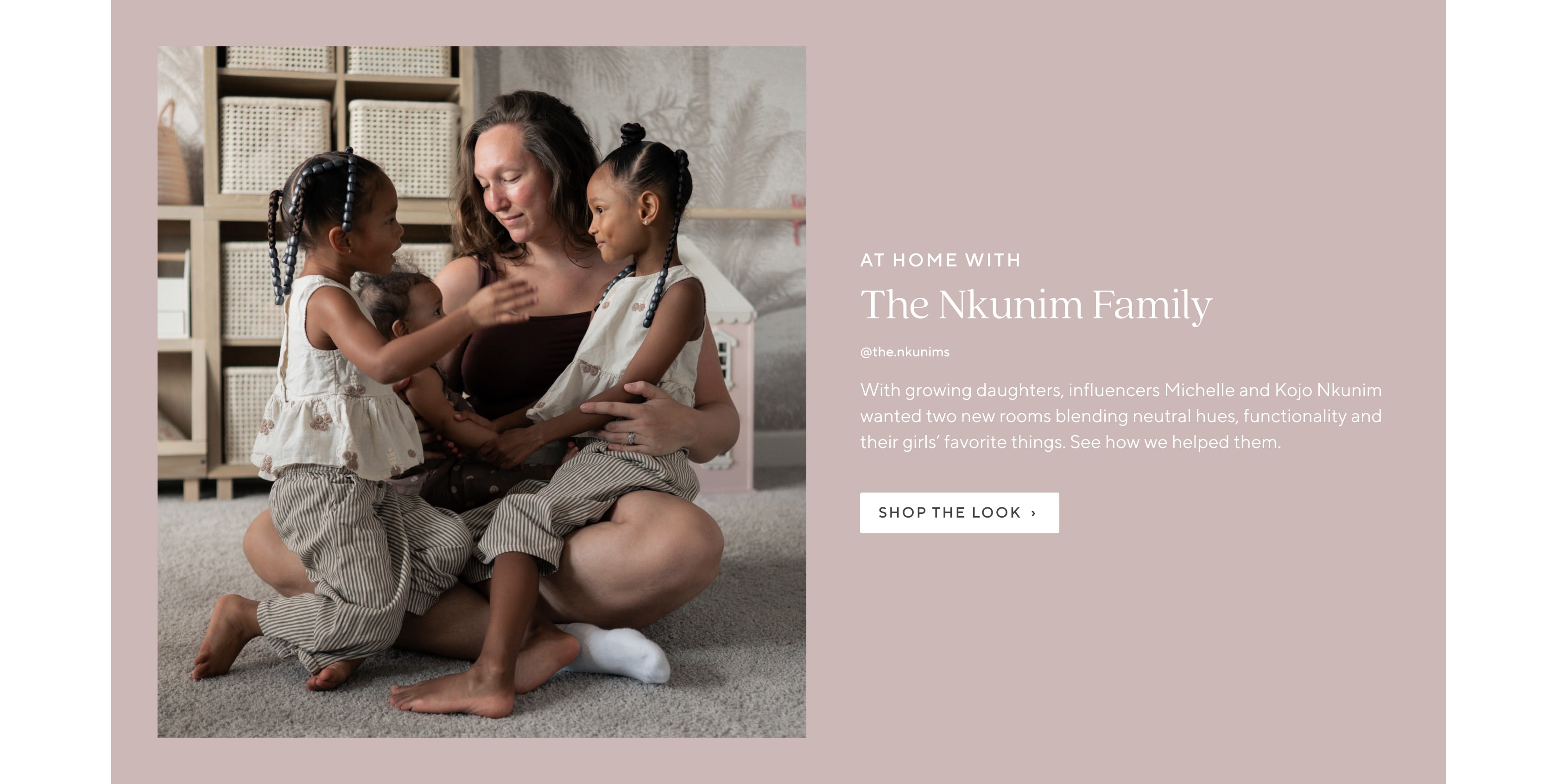 At Home With The Nkunim Family