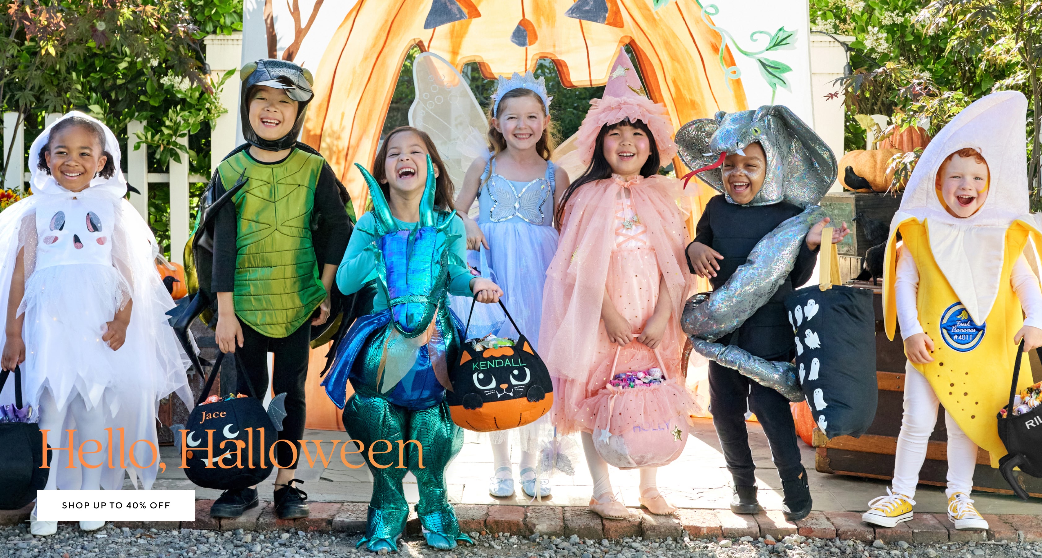 Hello, Halloween - Shop up to 40% off