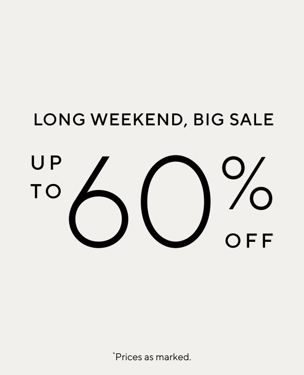 Sale - up to 60% off