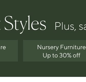 Nursery Furniture - Up to 30% off