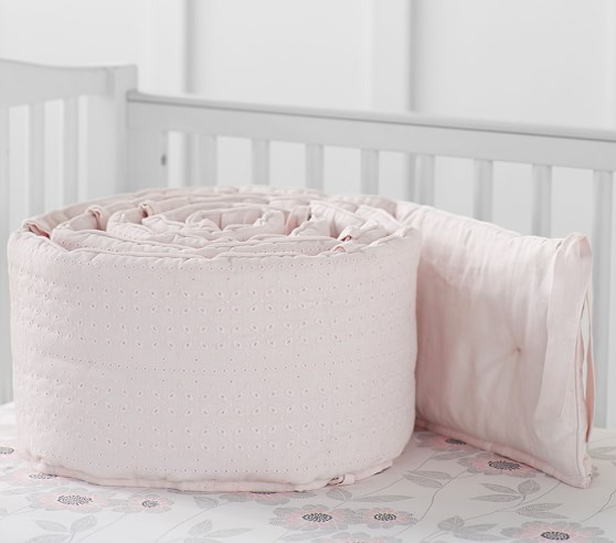 blush nursery bedding