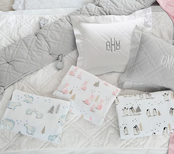 velvet crib bedding