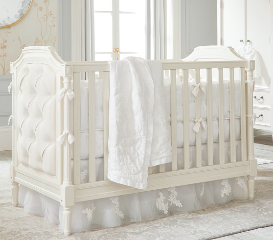 white crib