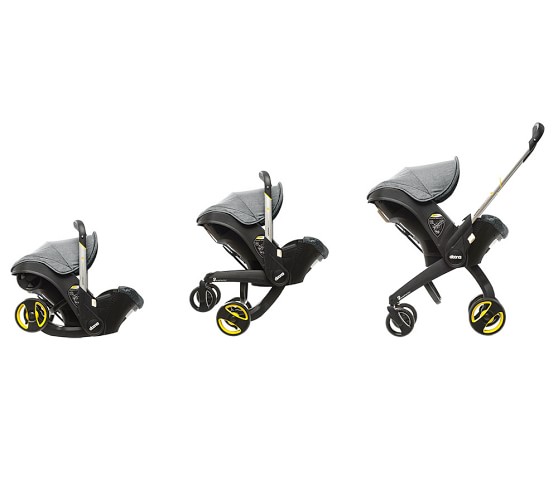 baby seat and stroller in one