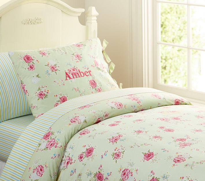 childrens floral bedding