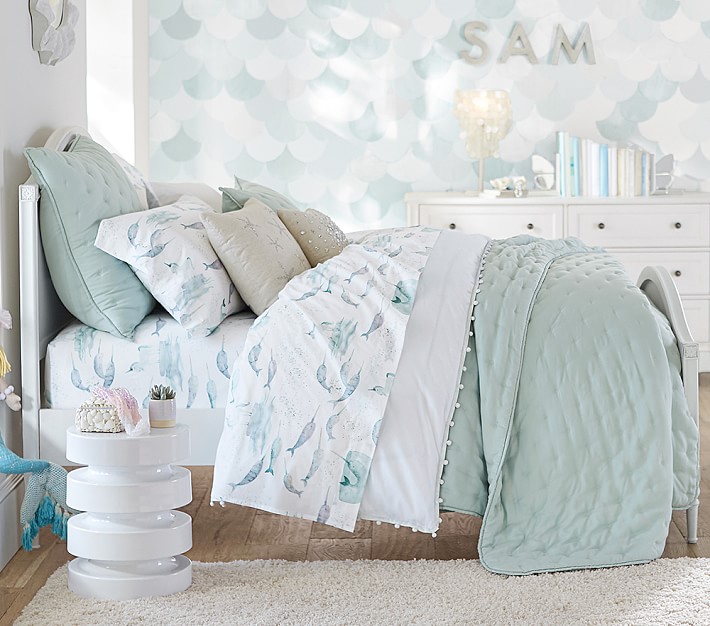 narwhal bedding set