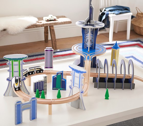 pottery barn kids train table