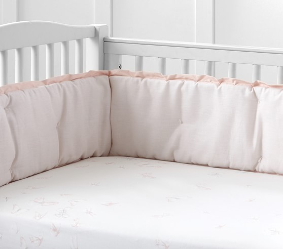 pottery barn crib bumpers