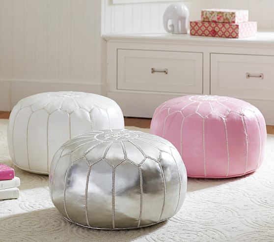 Moroccan Floor Pouf Kids Lounge Pottery Barn Moroccan Floor Pouf Kids Lounge