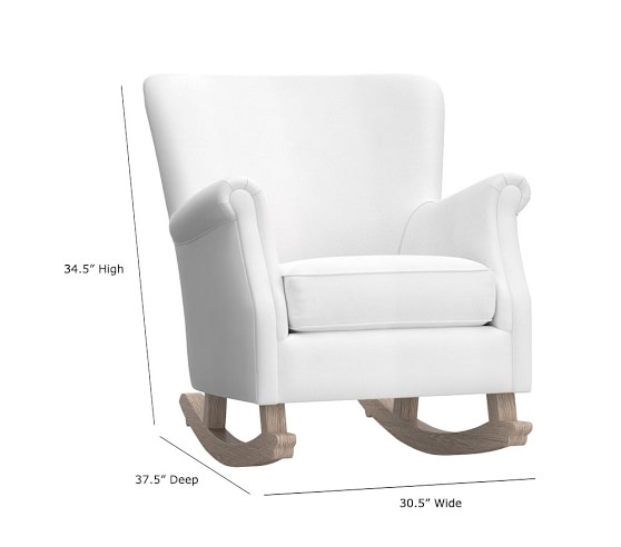narrow glider chair